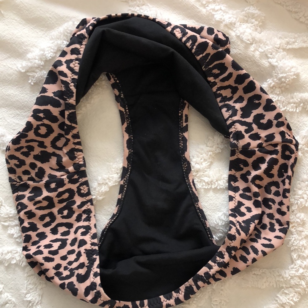 Red And Leopard Print Bikini - image 8